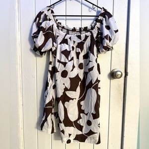 Free people Mila printed mini dress